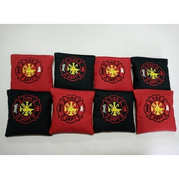 Fire Department Fire Fighter Cornhole Bags Firemen Full Size Regulation Cornhole Bags