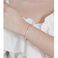 thumbnail image 4 of 6-7.5inch Moissanite Bracelets D Color VVS1 White/Gold/Rose Gold Diamond Bracelets for Women Gift S925 Sterling Silver Bracelets Women's Bangle Bracelets, 4 of 9