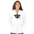 thumbnail image 4 of Funny Graduation I Done Graduated Zip Up Hoodie Men's Women's Brisco Brands S, 4 of 6