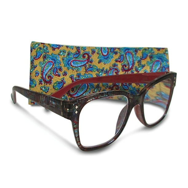 Green 2.25 Magnification Reading Glasses