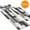 BK-#1, variant on BlueDreamer Kitchen Rug Set 3 Piece, Non Slip Machine Washable Mats for Home Floor and Living Room