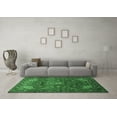 thumbnail image 3 of Ahgly Company Indoor Rectangle Persian Emerald Green Traditional Area Rugs, 2' x 4', 3 of 4