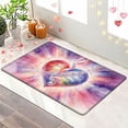 thumbnail image 7 of YIMEIS Heart 19.7''*31.5''/17.7''*47.2'' 2-Piece Flannel Mat Set, Non-Slip, Combo Rug for Large Bathroom & Aisle, 7 of 7