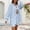 Sky Blue, variant on MAIHAN Women’s 2 Piece Lounge Tracksuit Outfit Sets Summer Loose Fit Long Sleeve Shirt and Elastic Waist Shorts Women Shorts Sets Outfits Casual Shorts Suits for Women 2026 Two Piece Outfit