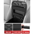 thumbnail image 4 of KBH Center Console Armrest Cover for 2024-2026 Toyota Tacoma & 2025 2026 Toyota 4Runner, PU Leather Middle Console Cover Protector Pad for Truck Accessories, 4 of 7