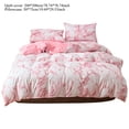 thumbnail image 3 of Duvet Cover Set, 3Pcs/Set Quilt Cover Pillowcase Bed Quilt Set Exquisite Durable Comfortable Bedding Polyester Marbled Quilt Cover  For Bedroom For Home, 3 of 8