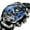 Blue dial_Black, variant on Fashion Men's Watch – Automatic Movement, Skeleton Dial, and Durable Steel Case