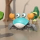 thumbnail image 3 of Cangrejo que se arrastra JShteea mascota eléctrica de cangrejo Musical para niños pequeños regalo navideño, 3 of 8