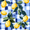 Cartoon Lemon Leaves, variant on FORMRS 1-Subject Spiral Notebook 8" x 5" College Ruled 60 Refillable Sheet A5 Hard Cover, 2 Pack, Light Lemon