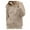 Khaki, variant on Women's Fuzzy Fleece Jacket Lightweight Full Zip Up Warm Soft Fleece Coat for Spring Fall Winter S-3XL
