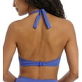 thumbnail image 2 of Freya Jewel Cove Banded Underwire Halter Bikini Top (7232),38D,Plain Azure, 2 of 4