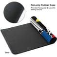 thumbnail image 2 of Colorful Bauhaus Abstract Geometric in Retro Modern Pattern 80S Large Mouse Pad Keyboard Pad Long Extended Multipurpose Computer Game Mouse Mat, 2 of 6