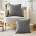 thumbnail image 7 of Lomyolo Throw Pillow Covers Decorative Linen Burlap 2 Pack Throw Cushion Case 16''x16'', 7 of 7