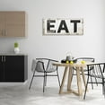 thumbnail image 2 of Stupell IndustriesEAT Typography Vintage SignCanvas Wall Art by Jennifer Pugh, 2 of 5