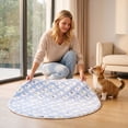 thumbnail image 4 of Reusable Puppy Pads, All-Season Washable Dog Pee Mat for Cats, Absorbent Leak-Proof Quick-Dry Floor Protector, Soft Crate Liner, Machine Washable(XL,Blue), 4 of 4