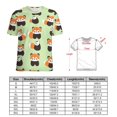 thumbnail image 2 of Cute Red Panda Pattern-3 Women's Short Sleeve Tops Casual Blouses T Shirt, 2 of 7