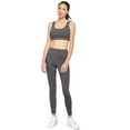 thumbnail image 4 of Stelle Women's Strappy Sports Bra Full Coverage Criss Cross Back Yoga Bra, 4 of 5