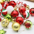 thumbnail image 4 of CSChome Hanging Christmas Balls Christmas Ball Set 20Pcs Easy to Install Lightweight Tree Hanging Festive Decorations, 4 of 7