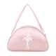 thumbnail image 4 of Bolsa de baile de ballet con etiqueta de nombre Bolsa de viaje linda de gran capacidad Bolsa de lona pequeña , Rosa, 4 of 8