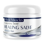 Silver Miracles Colloidal Silver Healing Salve - 1 oz