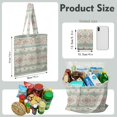 thumbnail image 2 of Vintage Striped Canvas Bag – Retro Style Reusable Tote for Women, 2 of 4