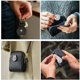 thumbnail image 1 of Moneda de decisión con palabras motivacionales como regalo para enamorados. Llaveros de acero inoxidable, colgantes para llaves de coche, regalo de bolsillo de PU., 1 of 6