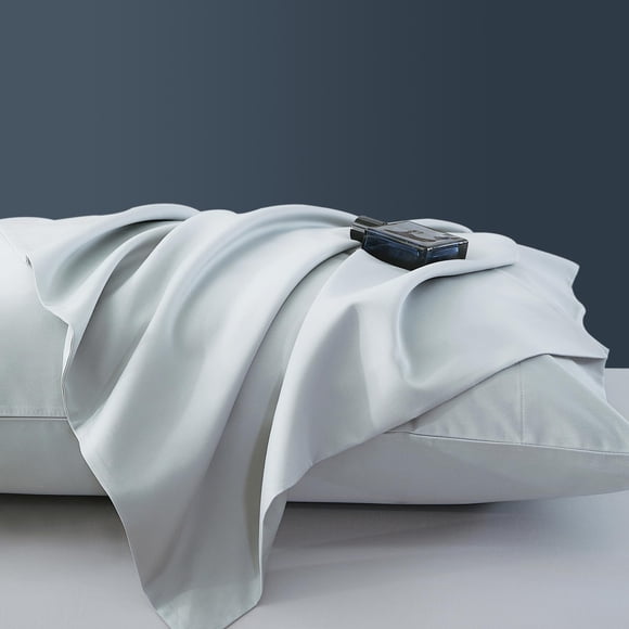 Fundas de Almohada Zaizaihome 1000 Hilos Algodón Egipcio Juego de 2