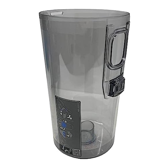 Recipiente para polvo SCREENTRONICS sin puerto para el depósito de polvo, compatible con aspiradoras de escoba inalámbricas multisuperficie Samsung Jet series 60, 70, 75 y 90. No compatible con Clean