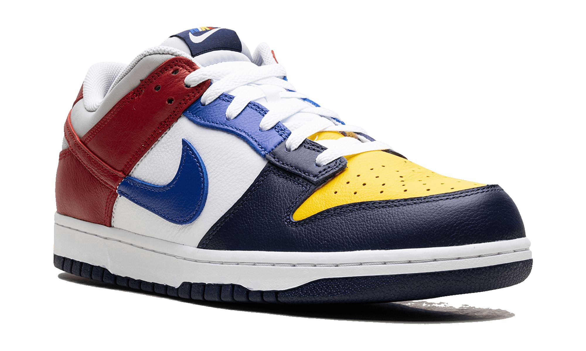 NIKE MENS Dunk Low "What The" IB2051 400 from Stadium Goods
