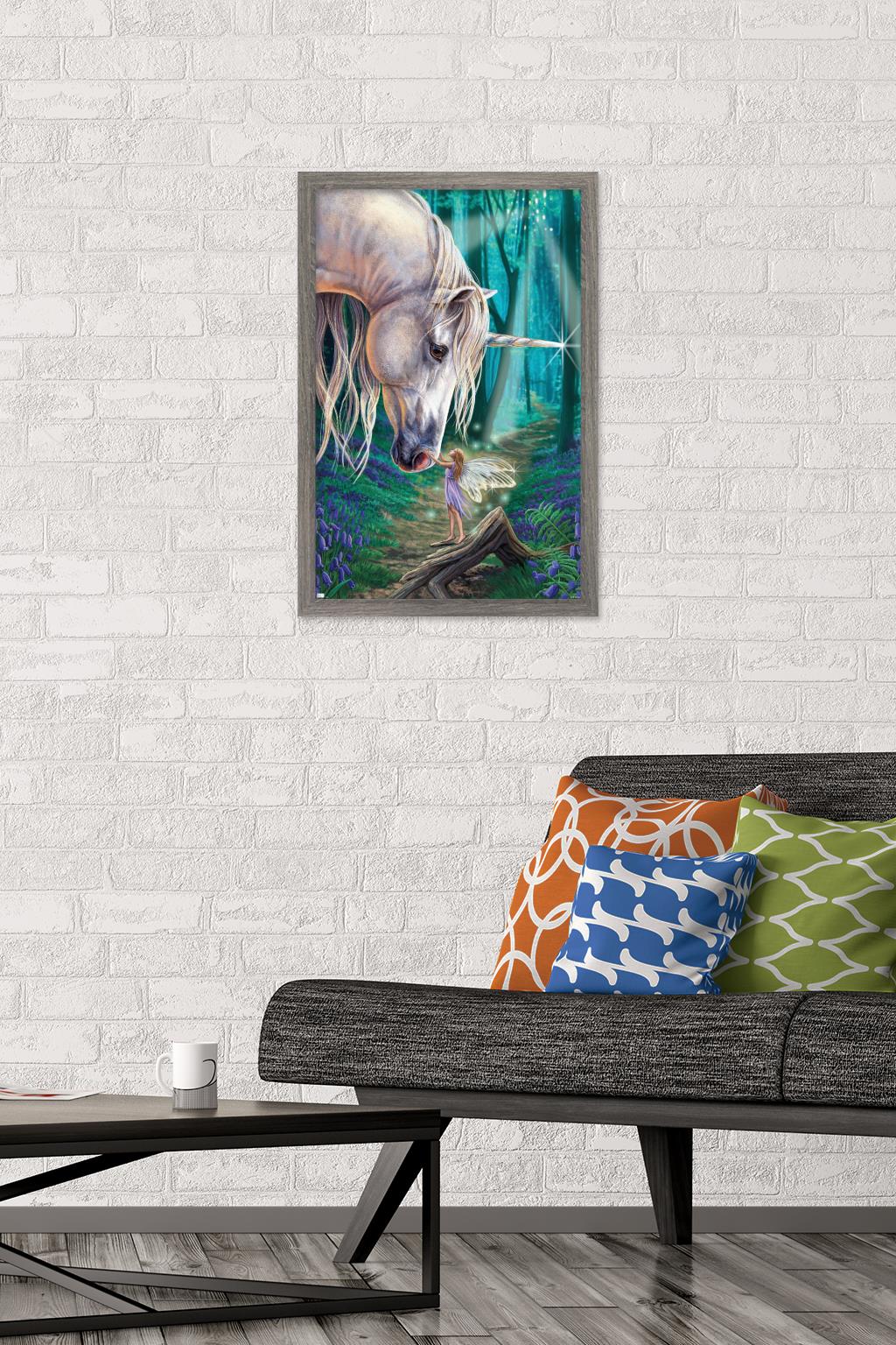 Lisa Parker - Fairy Whispers Wall Poster, 14.725" x 22.375", Framed