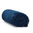 thumbnail image 2 of Americanflat Chenille Throw Blanket in Blue with - Breathable Polyester with Decorative Fringe - Wrinkle and Fade Resistant - 50" x 60", 2 of 5