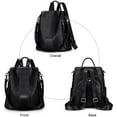 thumbnail image 5 of Azul Bao-Nueva tendencia callejera bolsos de piel para mujer bolso de hombro de piel auténtica con costuras de coche para mujer, 5 of 5