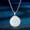 Silver, variant on Tetragrammaton First Symbol Pendant Pentagram Talisman Stainless Steel Simple Charm Jewelry