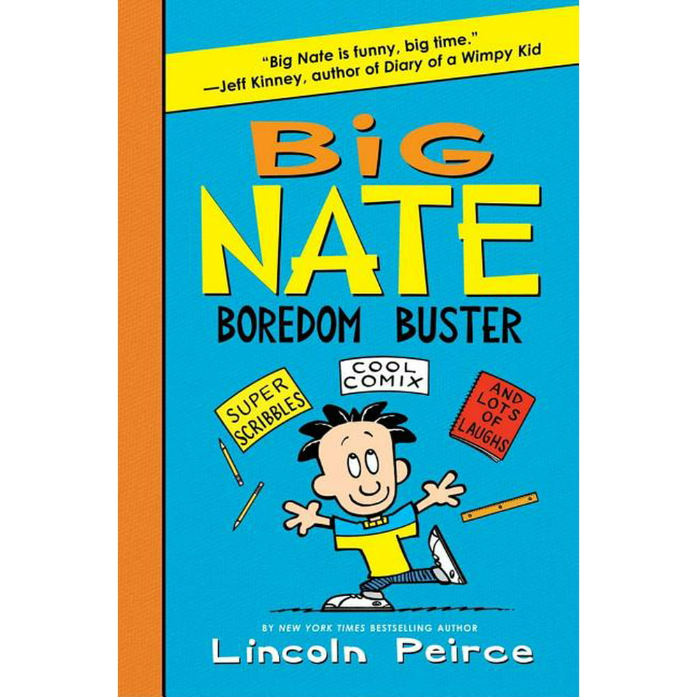 Big Nate (Harper Collins): Big Nate Boredom Buster (Hardcover) .