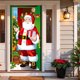 thumbnail image 5 of Christmas Front Door Decoration Printed Santa Door Merry Christmas Indoor Outdoor Front Door Party Supplies, 5 of 6