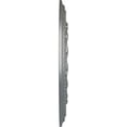 thumbnail image 4 of Ekena Millwork 15 3/8"OD x 3 5/8"ID x 1"P Federal Ceiling Medallion (Fits Canopies up to 8 1/2"), Hand-Painted Platinum, 4 of 6