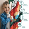thumbnail image 3 of Blackout Kids Curtains,Cute Dinosaur Pattern Childrens Insulated Curtains Set Of 2,Bedroom Essentials,Toddler Room Decor 52x84in(132x213cm), 3 of 4