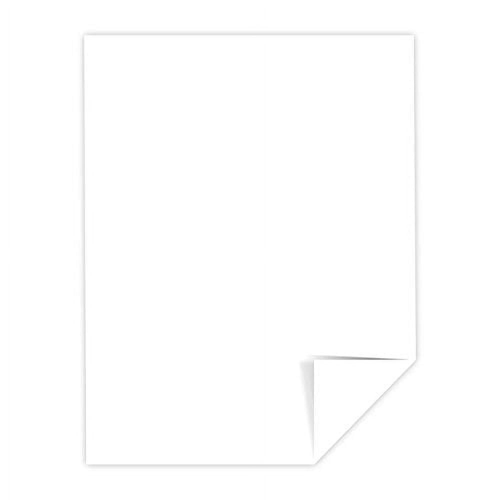  Neenah Bright White, 8.5 x 11, 65lb/176 gsm, White 80 Sheets  (99319-01), White (96 Bright), 8-1/2 x 11 in : Office Products
