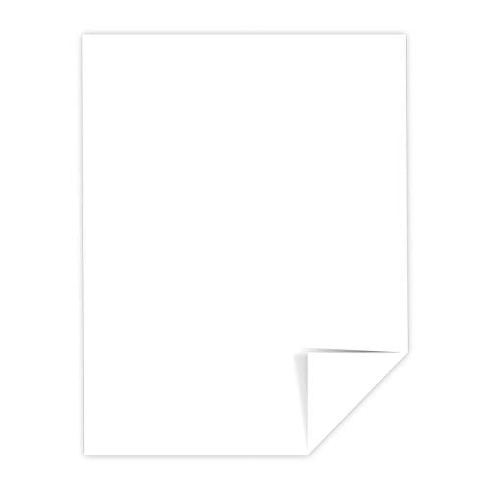 Neenah Bright White Cardstock, 8.5 x 11, 65 lb/176 gsm, Bright White, 96  Brightness, 250 Sheets (91904) 