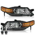 thumbnail image 1 of For 2007-2008 Acura TL Base/Navi Model HID Xenon Headlights Assembly Pair, 1 of 18