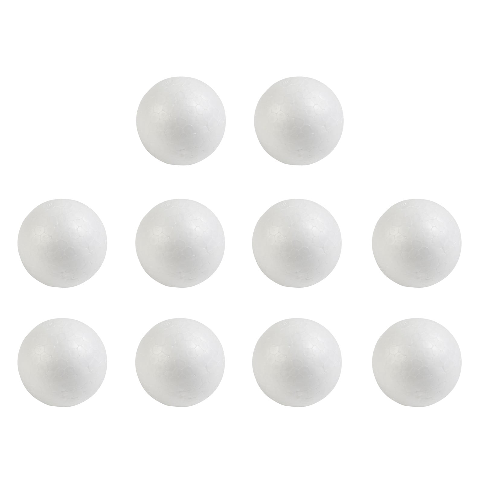 10pcs Wedding Decoration Modeling Craft Solid Polystyrene Foam Balls Round Spheres DIY Stuff Solid 2-10cm
