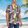 thumbnail image 5 of Daiia German Shepherd Dog Hawaiian Shirt for Men Gentle Cotton Regular Short Sleeve Casual-XX-Large, 5 of 9