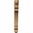 thumbnail image 6 of Ekena Millwork 4"W x 28"D x 36"H Olympic Craftsman Rough Sawn Bracket, Western Red Cedar, 6 of 13