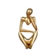 thumbnail image 1 of Figura De Estilo De Pensador De Resina, Figurita Abstracta, Decoración Artesanal, Decoración De Pensador Para El Hogar, Oficina, Hotel matsuzay HA042559-05, 1 of 6