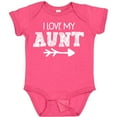 thumbnail image 3 of Inktastic I Love My Aunt with Arrow Boys or Girls Baby Bodysuit, 3 of 5