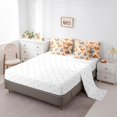 thumbnail image 3 of 7 Piece Bed in a Bag King Size Comforter Set for Kids Chicken Bedding Set,Farmhouse Egg Reversible Bed Set,Rusic Hen Comforter with Sheet Set,All Season, 3 of 5
