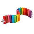 thumbnail image 3 of HONMEET Wooden Seesaw Bridge Platform Hamster Teething Toys Assorted Color 30 * 6 Cm 1Pcs, 3 of 4