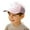 Pink, variant on Landzoo One Kids Baseball Cap Dinosaur Print Adjustable Sun Hat For Boys Girls Toddler Breathable Mesh Casual Outdoor Cute Practical Breathable 4-10 Years