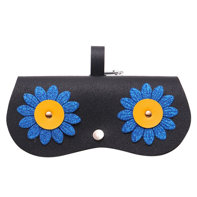 Coofit Étui pour Lunettes Protecteur Portable Mode Fleur Porte-Lunettes Étui pour Lunettes