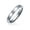 Silver, variant on Mens Plain Basic 3MM Thin Flat Wedding Band Ring Comfort Fit Titanium